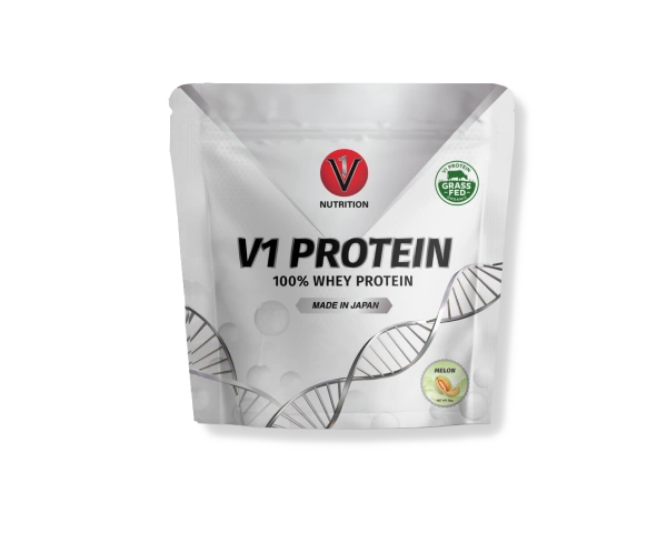 V1 GRASS - FED PROTEIN  - Made In Japan (Hương Dưa Lưới  3kg 100 lần dùng )